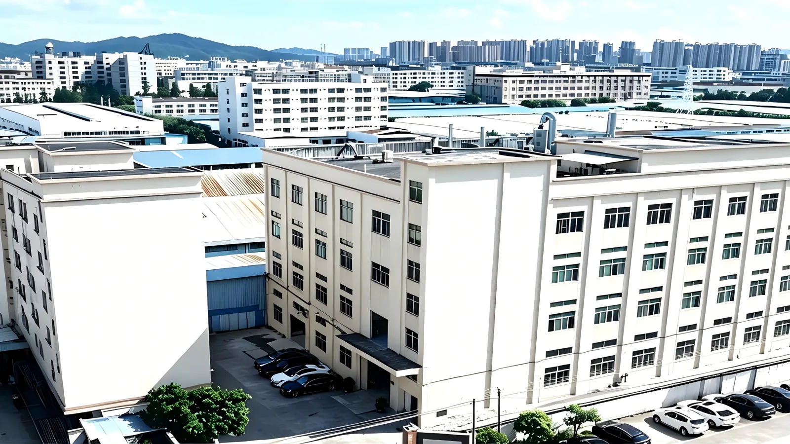 Jingrui Proto manufacturing facility and factory buildings in China