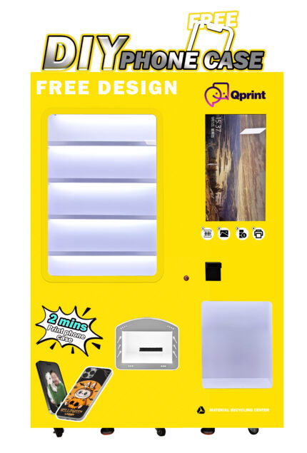 DIY Mobile Phone Case Printing Vending Machine